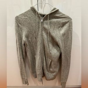 Italian cashmere zip up